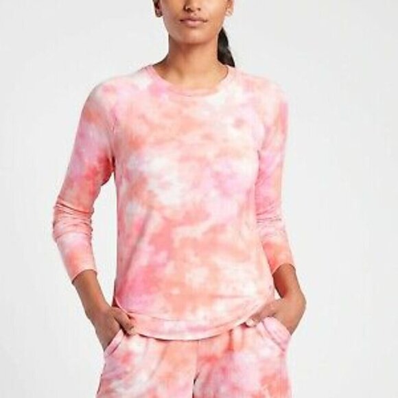 Athleta Mindset Printed Sweatshirt, Positive Latitude - Picture 1 of 9